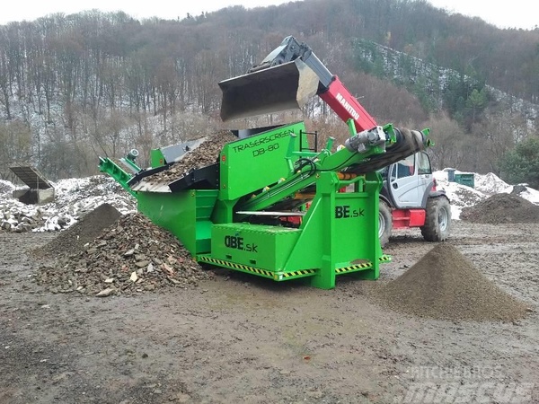 Crible vibrant DB Engineering sur chantier