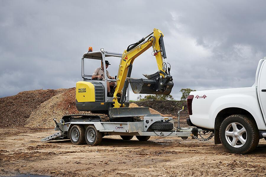 Minipelle 2.5 t WACKER NEUSON canopy