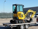 Minipelle KOMATSU 2.6 t cabine