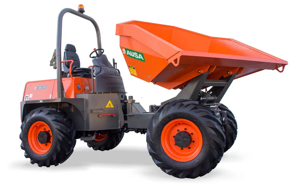Dumper à pneus 6 t AUSA