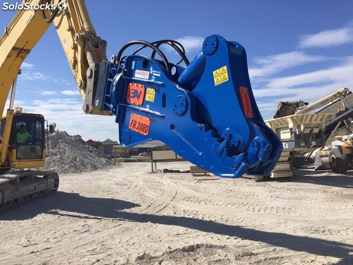 Broyeur de démolition pour pelle et minipelle