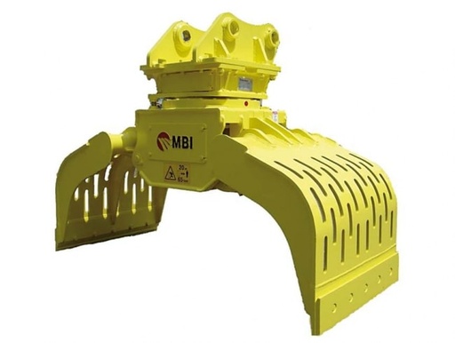 Pince de tri pour pelle et minipelle