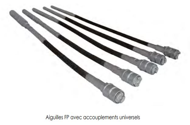 Aiguilles vibrantes mécaniques FP