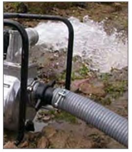 tuyau d'aspiration 6 m pour motopompe