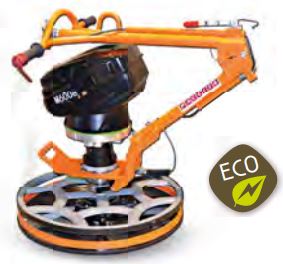 Talocheuse à béton 60 cm (Hélicoptère) M600 sur batteries