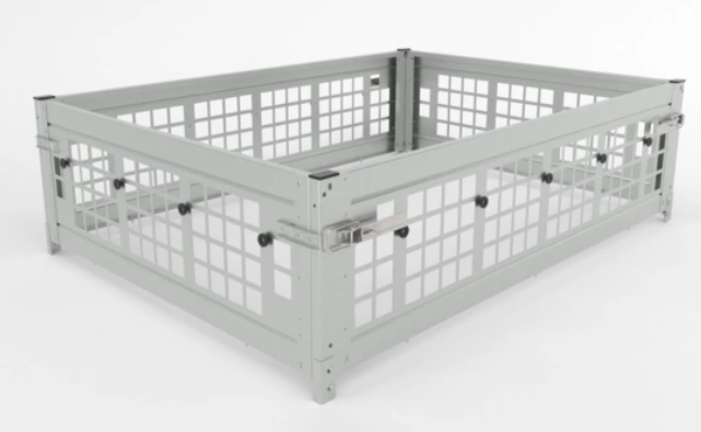 Rehausse de ridelles grillagées 40 cm pour remorques Basic, Premium