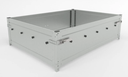 Rehausse de ridelles acier 40 cm pour remorques