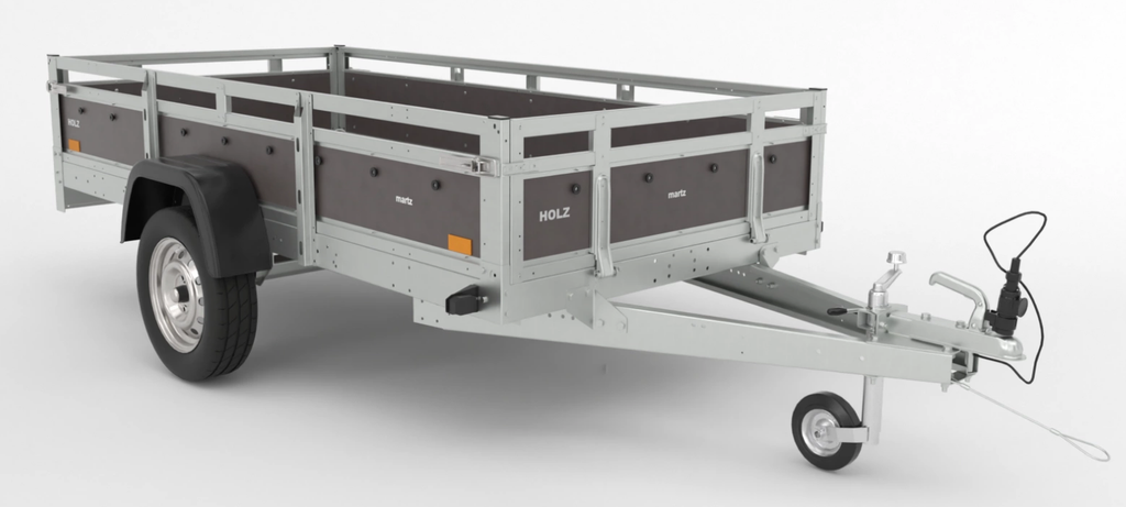 Remorque renforcée avec côtés en bois série Holz