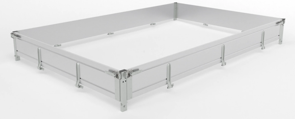 Option ridelles en aluminium pour remorque KIPPBAR