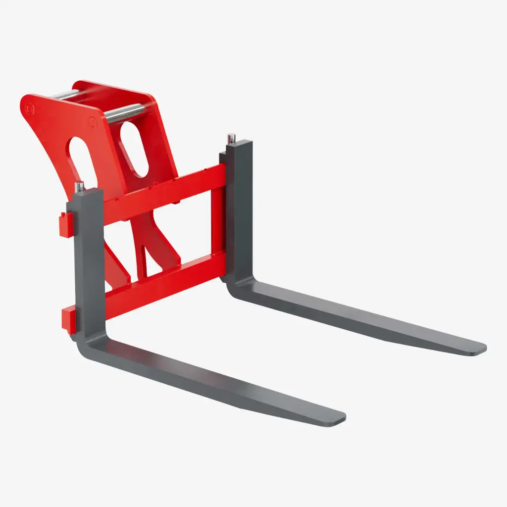 Fourche à palettes pour pelle et minipelle