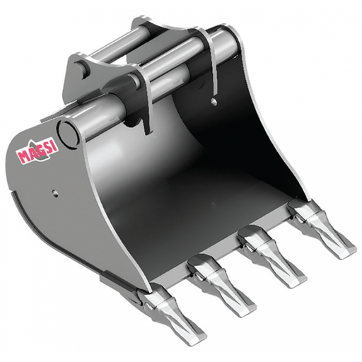 Godet à dents pour pelle et minipelle