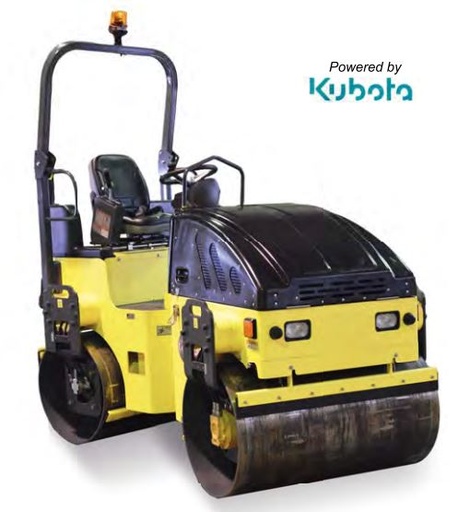 [PACLITE RM1200] ROULEAU VIBRANT TANDEM RM 1200