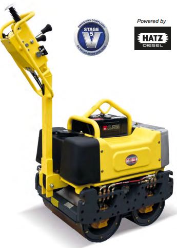 [PACLITE DR8000] ROULEAU DUPLEX Hydrostatique DR8000