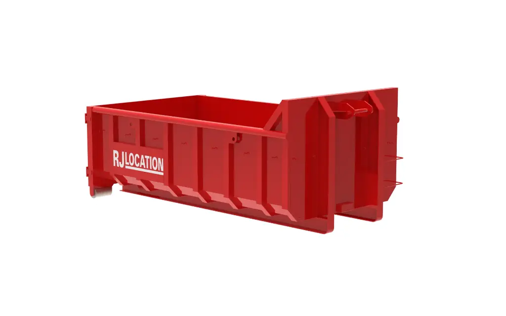 Container 12 m³ RJ Location pour l'évacuation de l'amiante-ciment