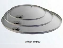 [PACLITE PRT168M-04712] Disques pour Talocheuse à béton PRT168 (jeu de 2 x 90 cm)