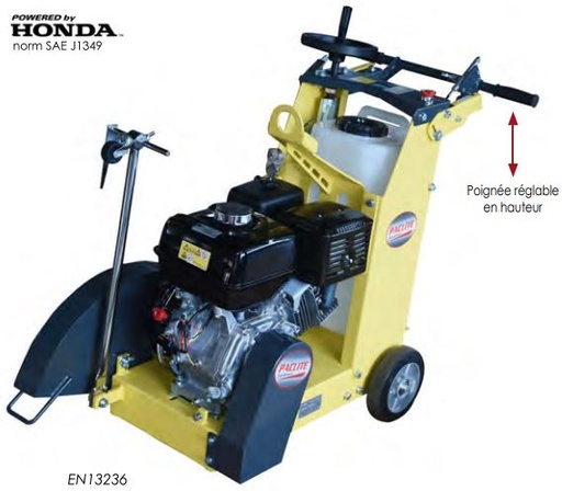 [PACLITE CUT SPEED 450] Scie de sol Cut Speed profondeur de coupe max 145 mm
