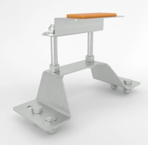 Support de roue de secours pour remorque