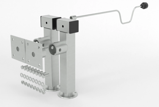 Paire de béquilles renforcées SF 60 pour remorque