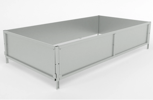 Rehausse de ridelles acier plein 60 cm pour remorques Kipper/Hochlader